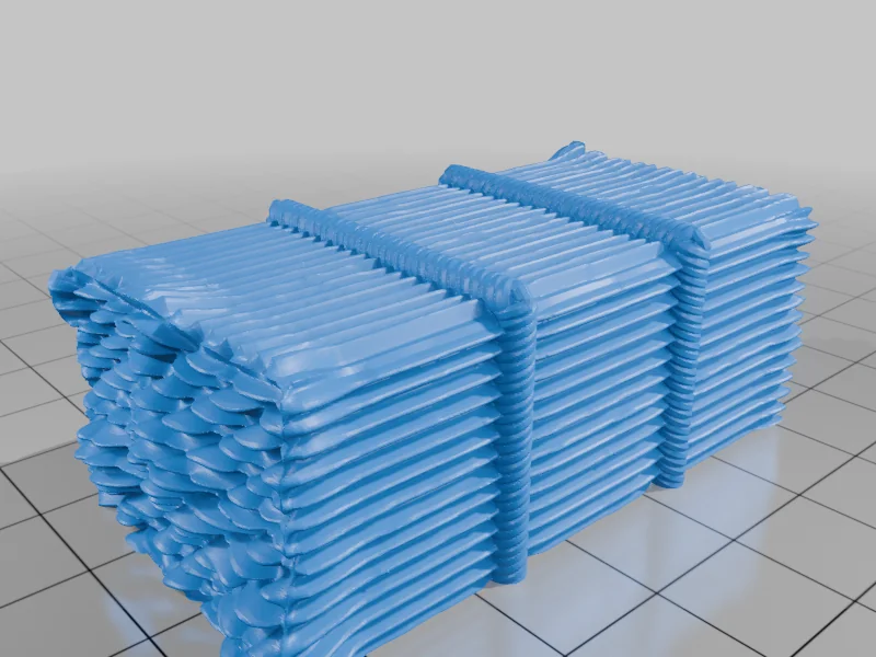 3D модель Сборник 3D-моделей тюков сена для DND - фото 14