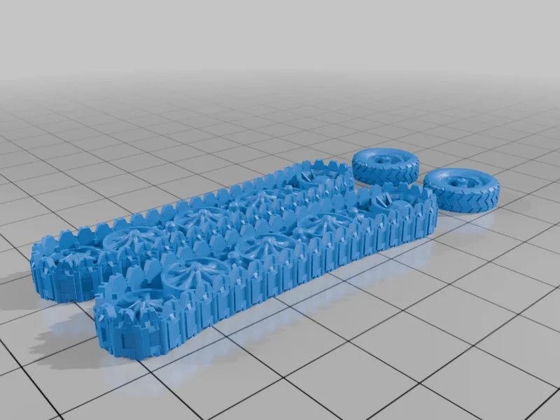 3D модель Armoured Sd.Kfz.8 DB10 (12T Gepanzerte) - фото 3