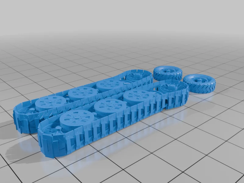 3D модель Armoured Sd.Kfz.8 DB10 (12T Gepanzerte) - фото 6