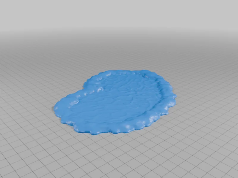 3D модель 15мм модели прудов для настольных игр (девять вариантов) - фото 2