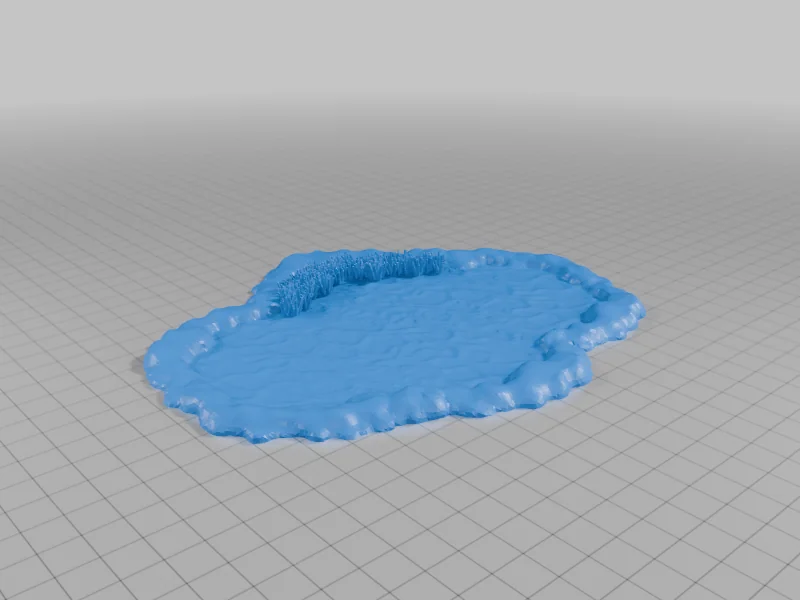 3D модель 15мм модели прудов для настольных игр (девять вариантов) - фото 8