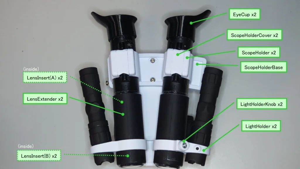 3D модель DIY Стереомікроскоп - фото 3