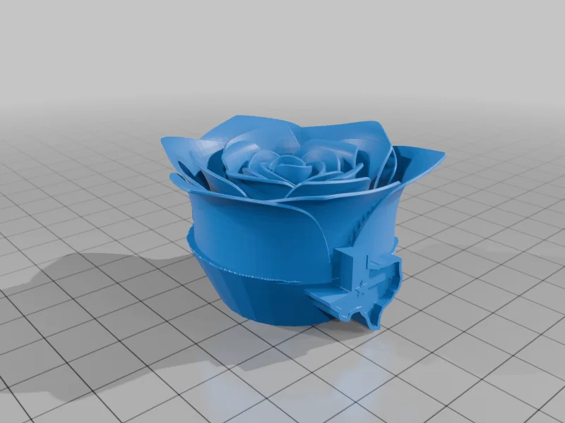 3D модель Роза Техаса с магнитом - фото 1