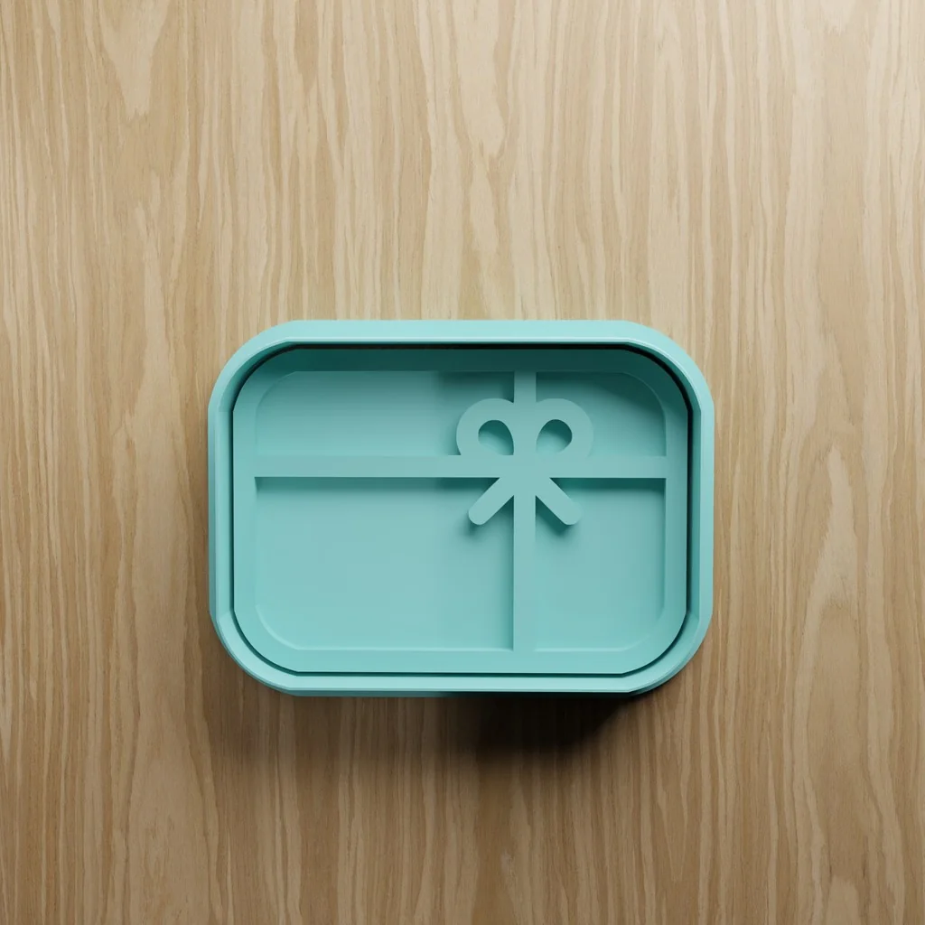 3D модель Набор формочек для печенья "Подарок" (STL-файлы) - фото 4