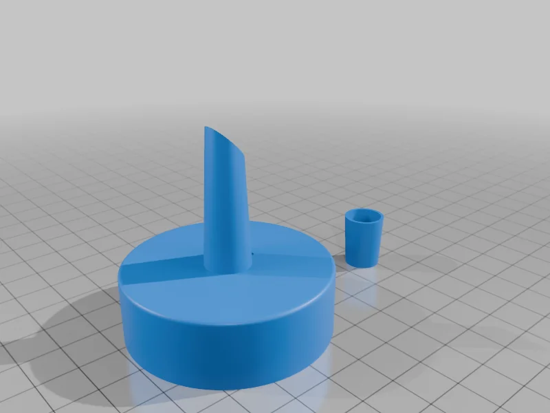 3D модель Параметрична кришка пляшки з налаштовуваним носиком - фото 8