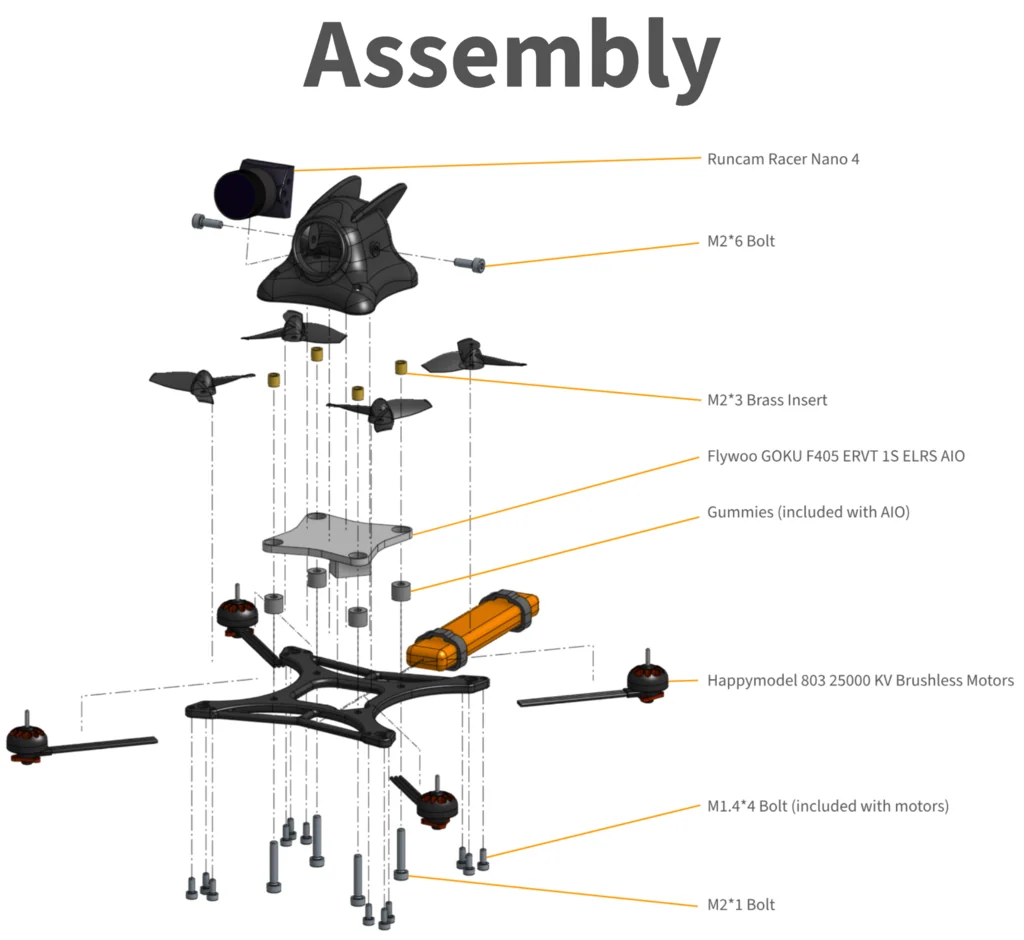 3D модель Модель TeenyBee - 31мм пропеллер для дронов - фото 2