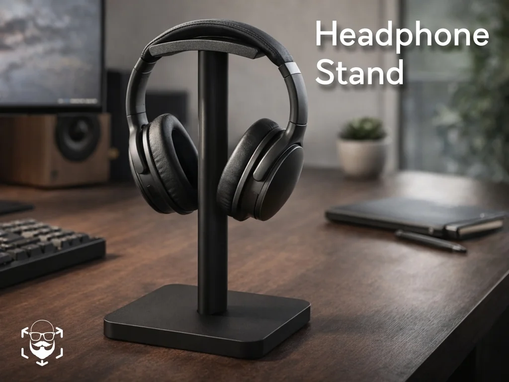 3D модель Подставка для наушников – Одноразовая FDM модель - фото 1