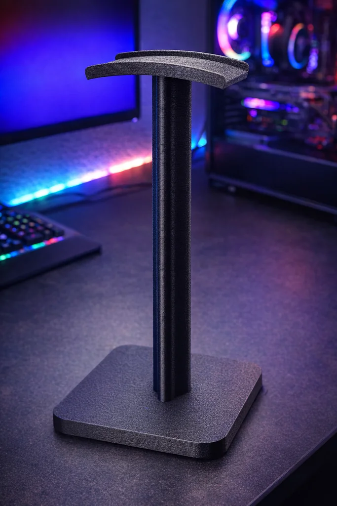 3D модель Подставка для наушников – Одноразовая FDM модель - фото 3