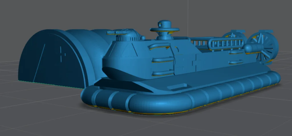 3D модель Модель M.A.S.H. Ховертрафт для Battletech - фото 1