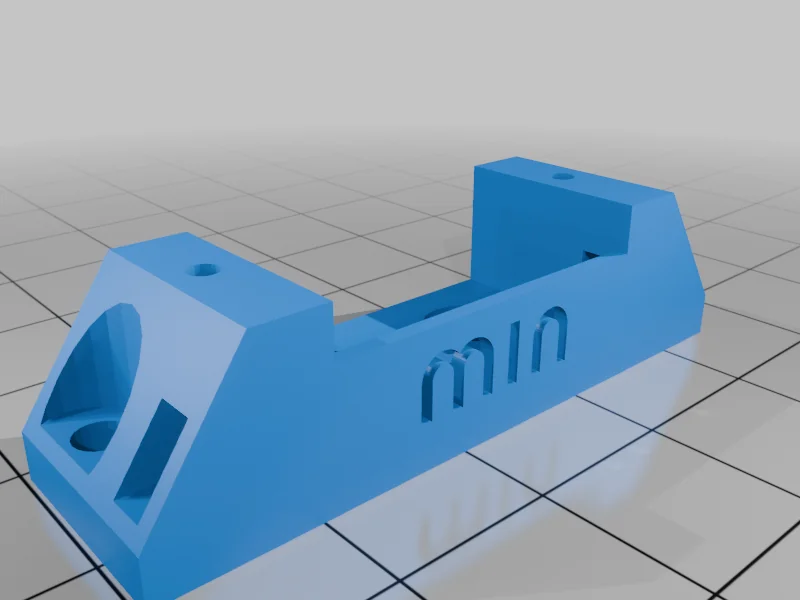 3D модель Компактный сервопривод для стрелочных механизмов - фото 3