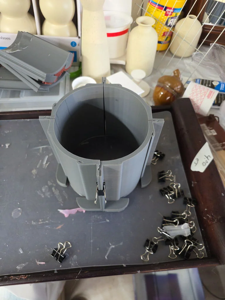 3D модель Модульная силиконовая форма - Цилиндр - фото 1