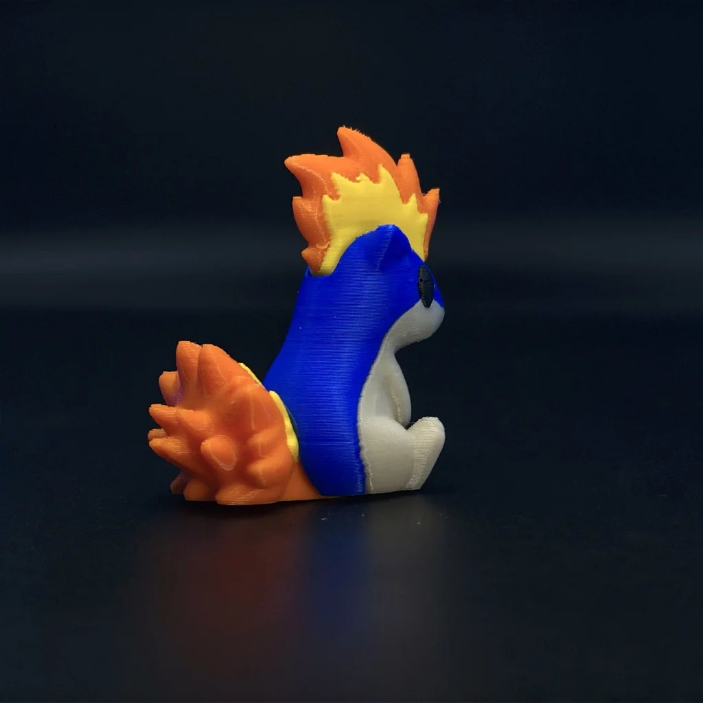 3D модель Мини-фигура покемона QUILAVA - фото 4