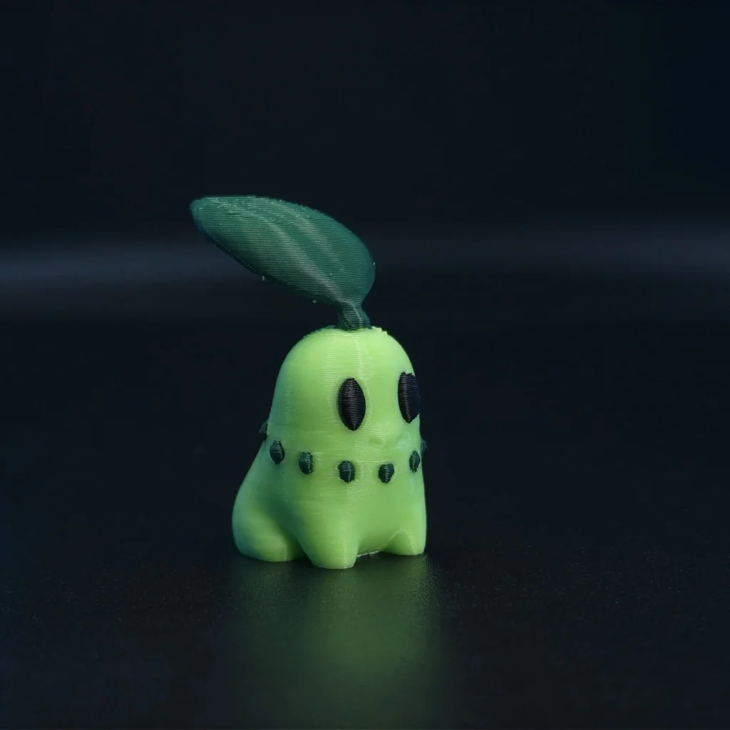 3D модель Мини-фигура Покемона CHIKORITA - фото 1