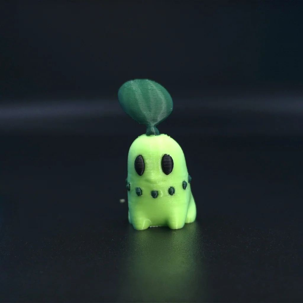 3D модель Мини-фигура Покемона CHIKORITA - фото 4