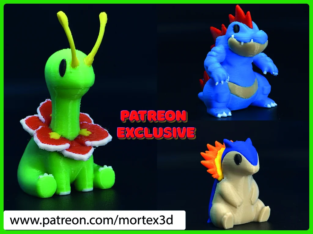 3D модель Мини-фигура покемона BAYLEEF - фото 2