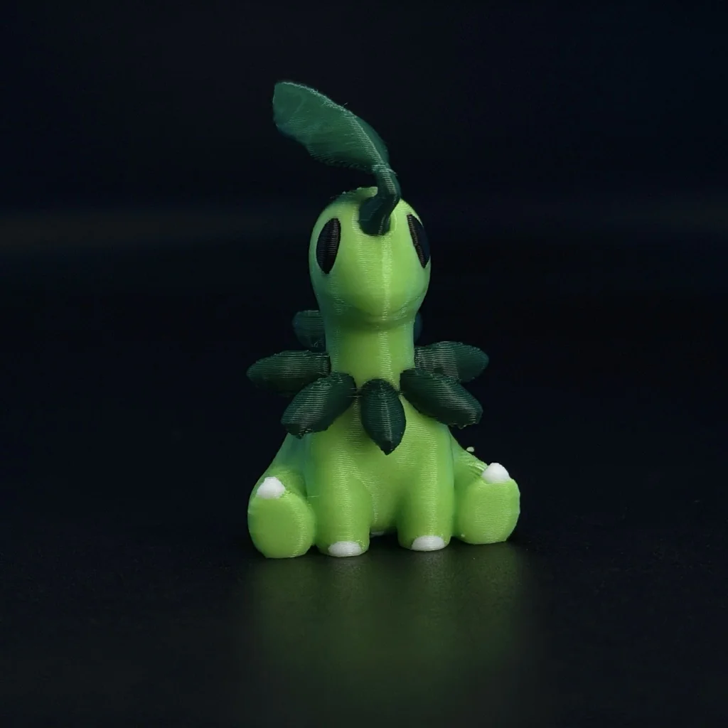 3D модель Мини-фигура покемона BAYLEEF - фото 4