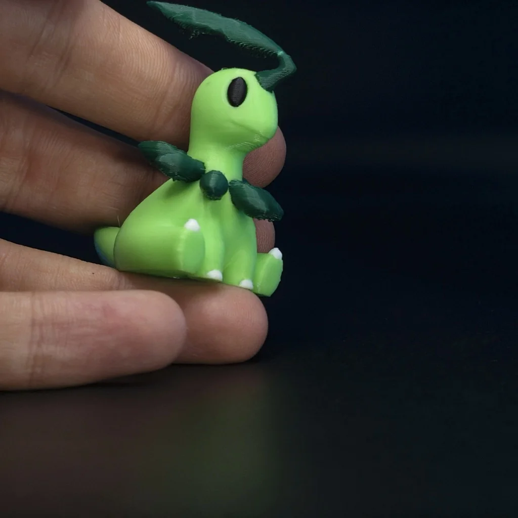 3D модель Мини-фигура покемона BAYLEEF - фото 5