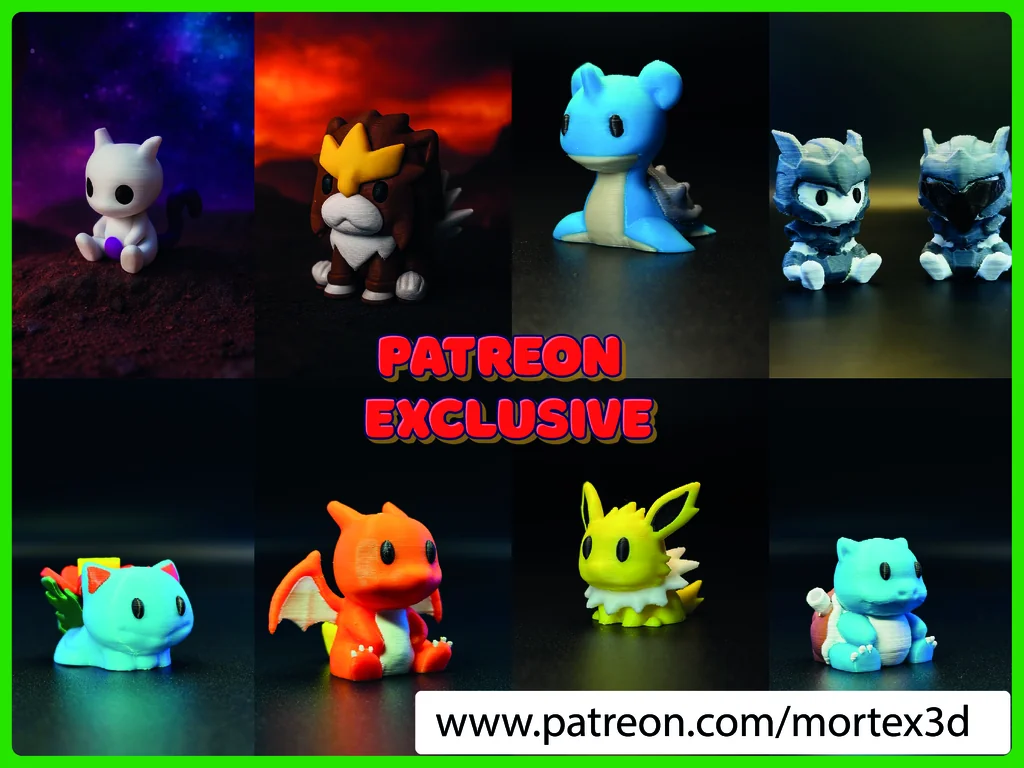 3D модель Мини-фигура покемона BAYLEEF - фото 6