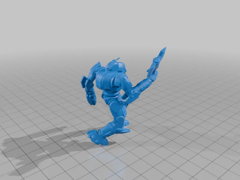 3D модель Модель Berserker Battlemech - фото 4