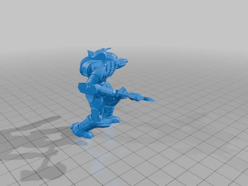 3D модель Модель Berserker Battlemech - фото 5