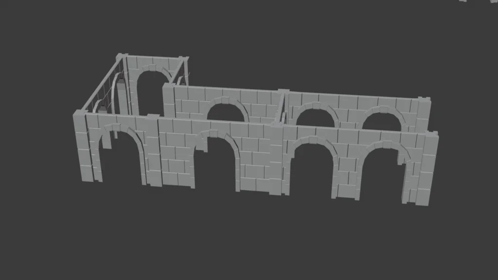 3D модель Модульный ландшафт для настольных игр - фото 2