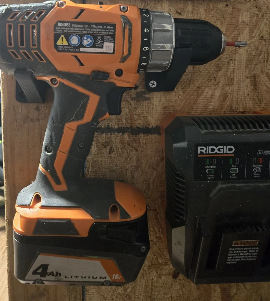 3D модель Держатель для дрели Ridgid - фото 1