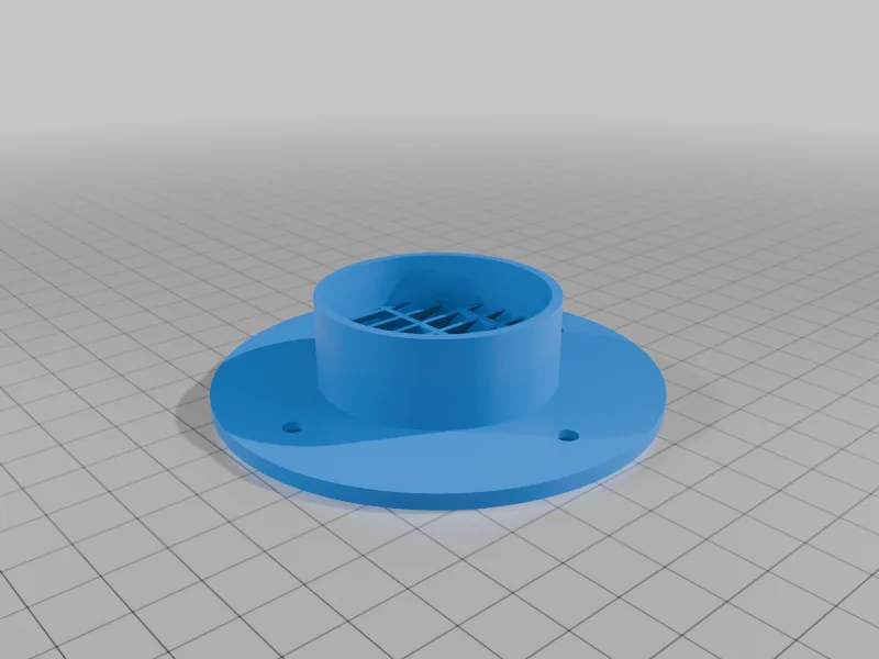 3D модель Настраиваемая вентиляционная решетка - фото 5