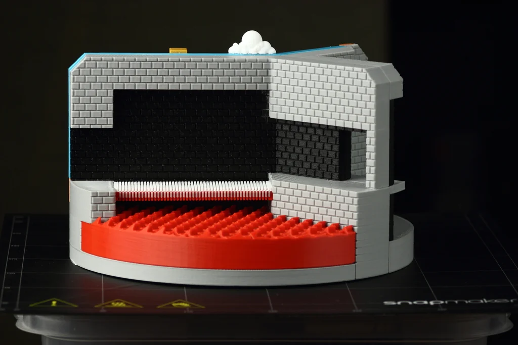 3D модель Диорама Super Mario Bros - фото 2