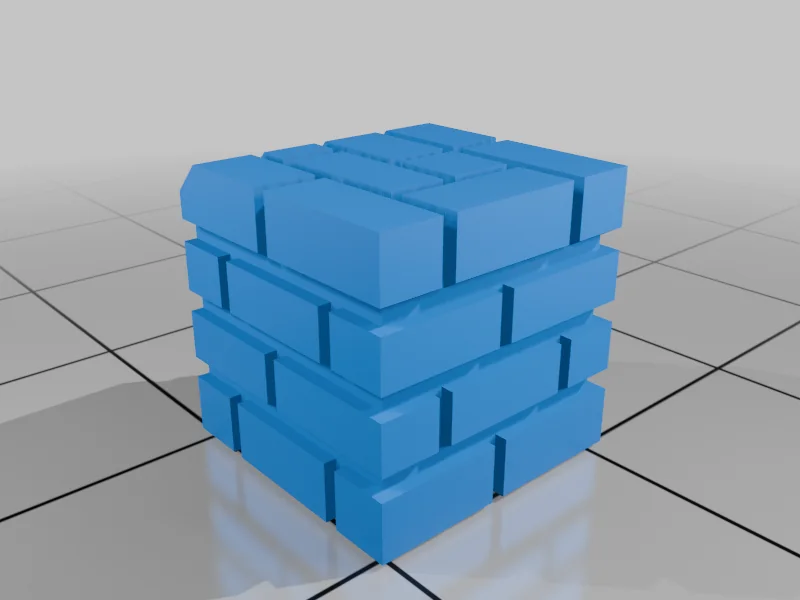 3D модель Диорама Super Mario Bros - фото 3