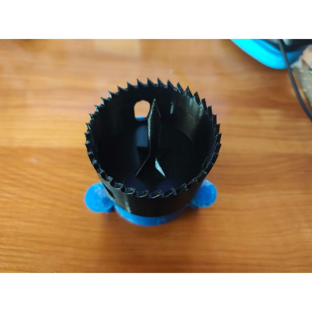 3D модель DIY Сверло для гипсокартона (66мм) - Укрепленное - фото 2