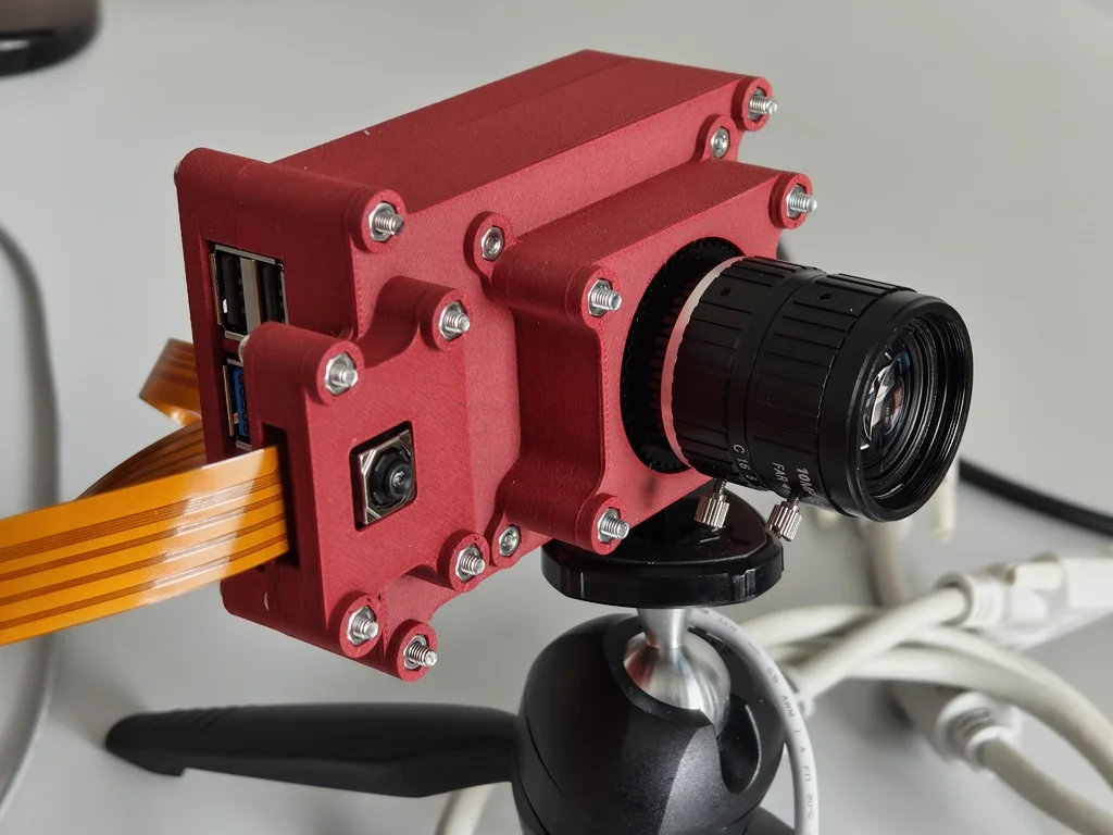 Корпус для Raspberry Pi 5 и камеры HQ