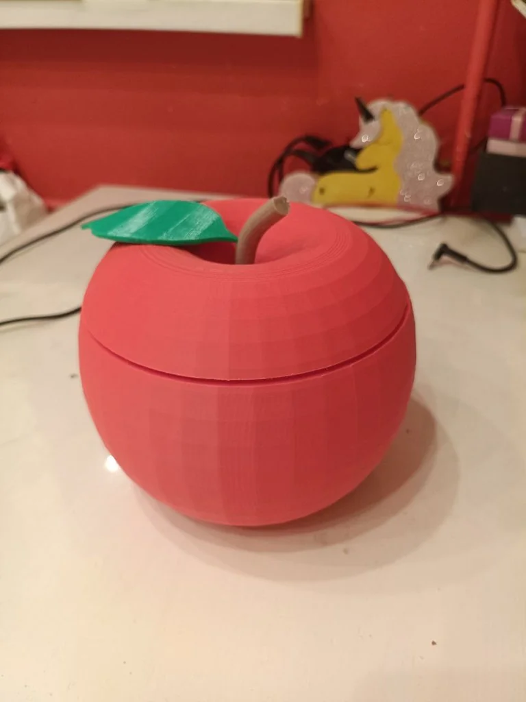 3D модель Модель: Чаша для конфет в форме яблока - фото 3