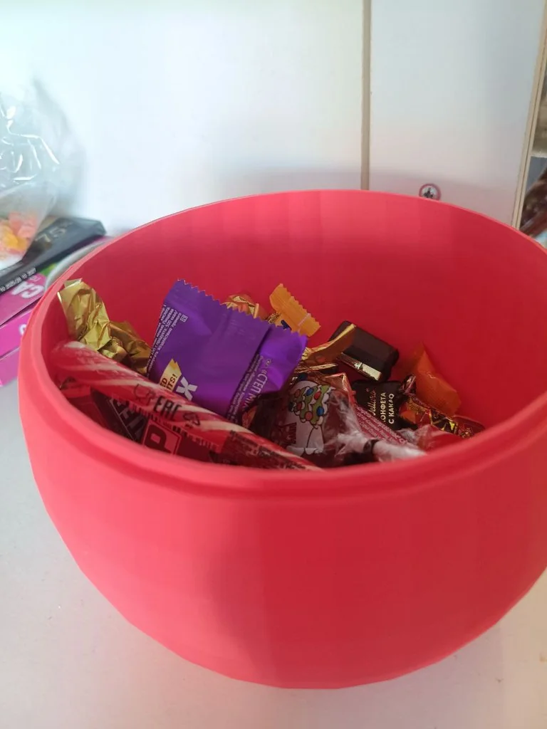 3D модель Модель: Чаша для конфет в форме яблока - фото 4