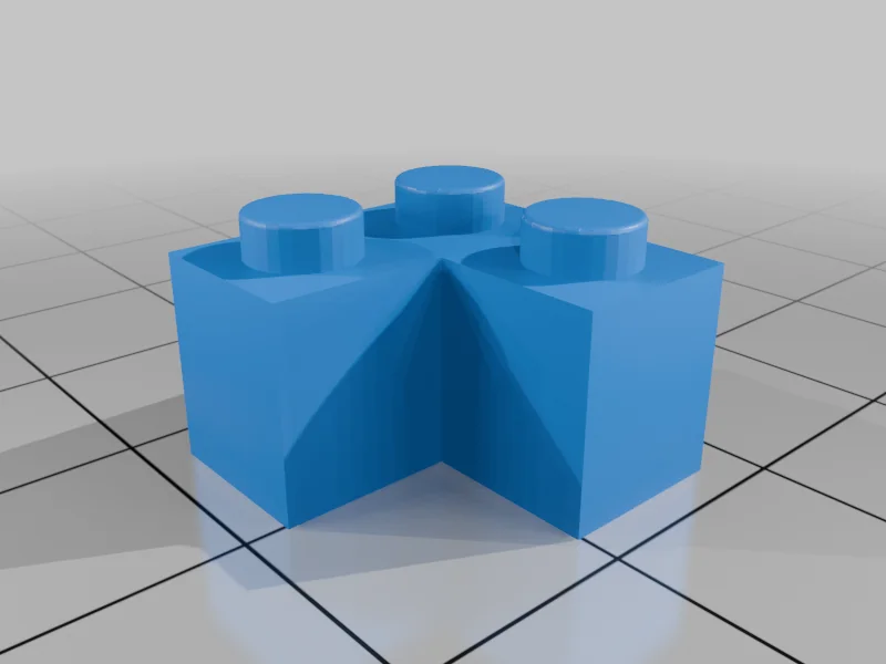 Совместимый с Lego: Уголок 2x2 2357