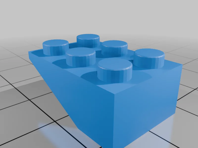 Модель 2x3 Slop Stone 3747 совместимая с Lego