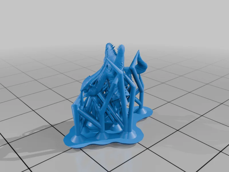 3D модель Модель Полудраконов 2025 - фото 3