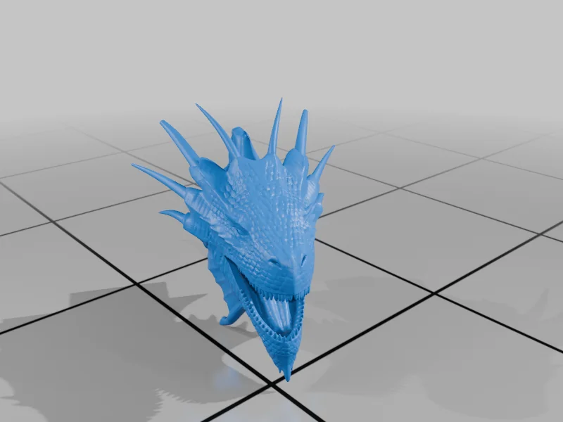 3D модель Модель Полудраконов 2025 - фото 4