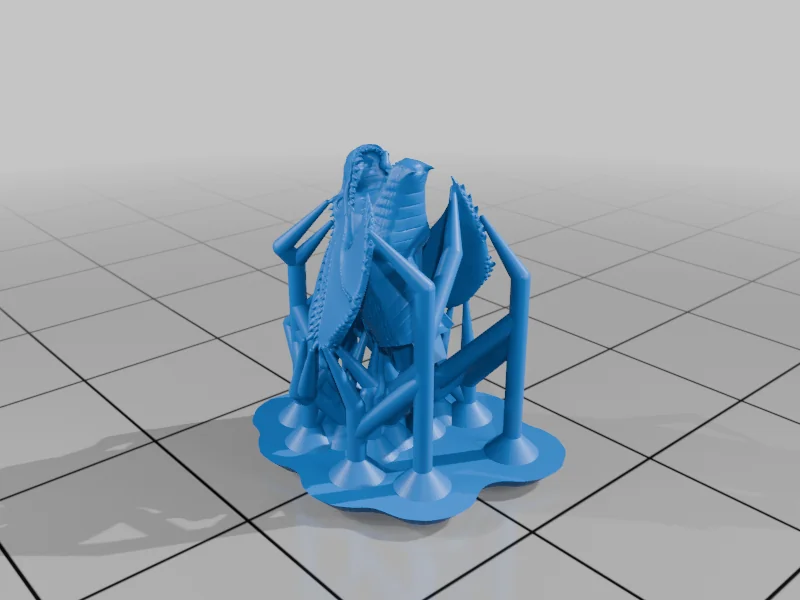 3D модель Модель Полудраконов 2025 - фото 5