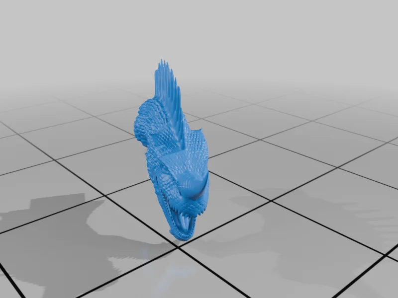 3D модель Модель Полудраконов 2025 - фото 7