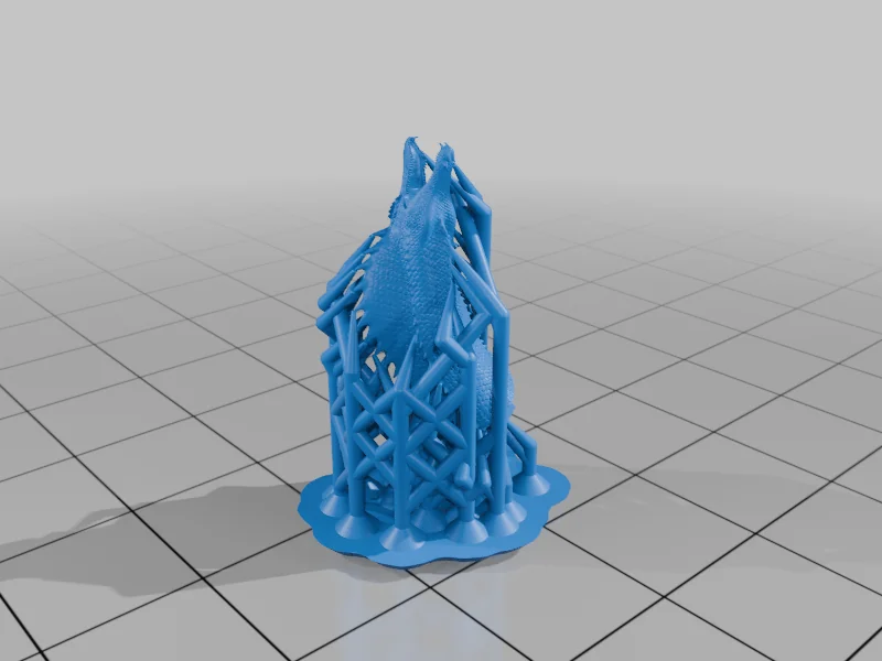 3D модель Модель Полудраконов 2025 - фото 16