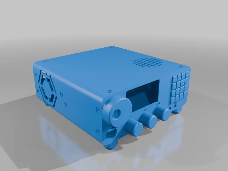 3D модель IcmtCeiver | HF TRx - Современный трансивер - фото 3