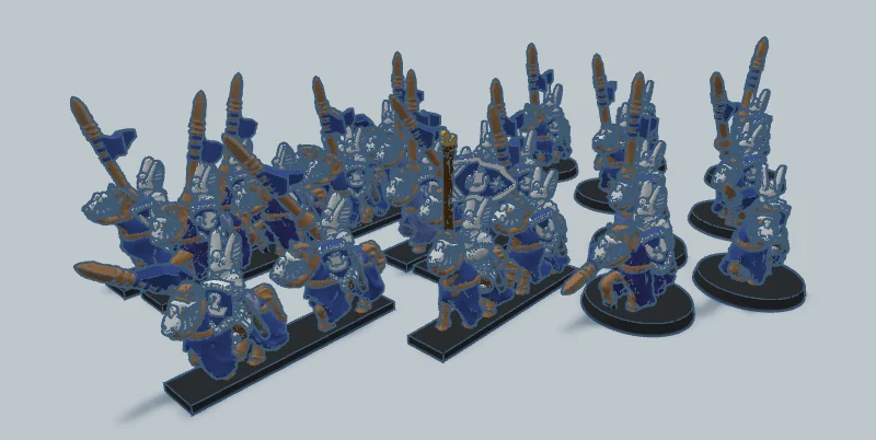 Рыцари Дол Амрота 10мм