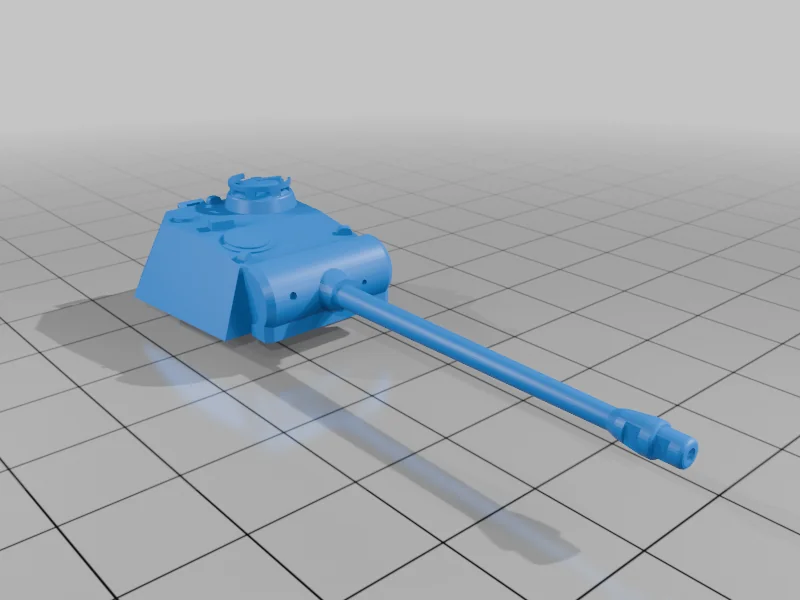 3D модель Модель Пантертурм (1:100) - фото 2