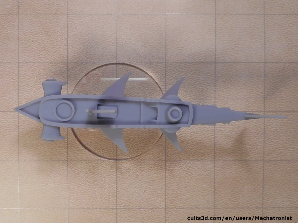 3D модель Миниатюра Хаммершипа из D&D Spelljammer - фото 4