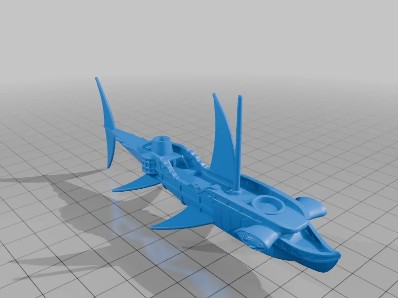 3D модель Миниатюра Хаммершипа из D&D Spelljammer - фото 11