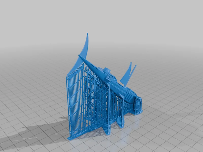 3D модель Миниатюра Хаммершипа из D&D Spelljammer - фото 12