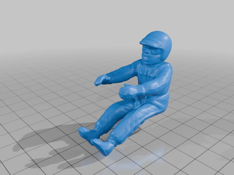 3D модель Іграшковий вертоліт з ручним управлінням - фото 1