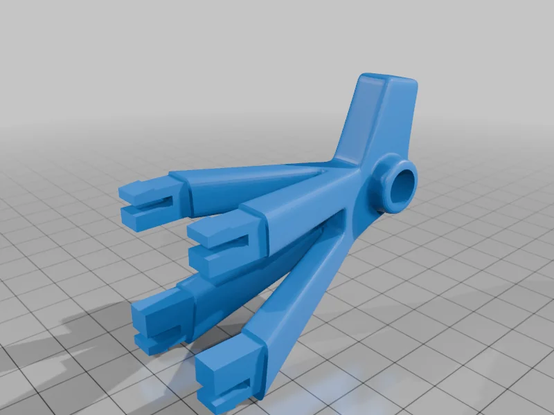 3D модель Іграшковий вертоліт з ручним управлінням - фото 5