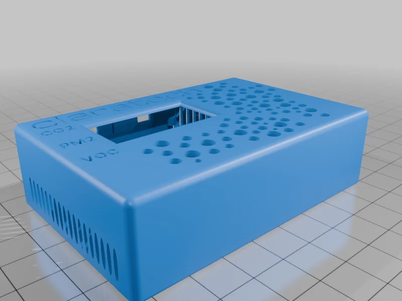 3D модель Корпус для монитора качества воздуха Claratech AQM9 - фото 6