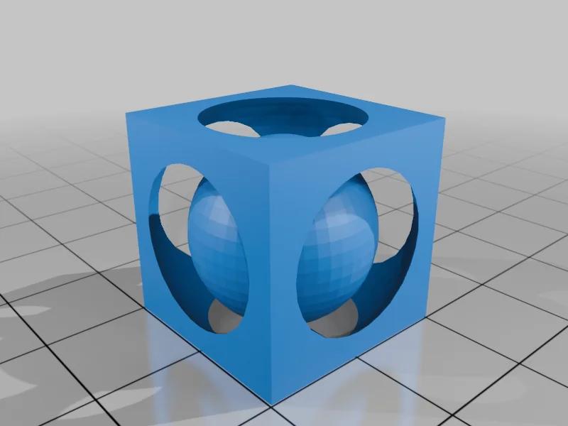 3D модель Кубик для снятия стресса - фото 1